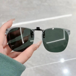 Meeste klipsiga p&auml;ikeseprillid Polariseeritud Flip-up prillid Naiste Gradient Fotokroomsed UV400 kaitsega p&auml;ikeseprillid &Ouml;ise n&auml;gemise kaitseprillid