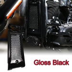 Mootorratta &uuml;lemine radiaatorikate Harley Softail Breakout Fat Street Bob FXBB Low Rider 2018-2025 jaoks must