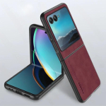 Luksuslik lambanahast kate Motorola Razr 70 60 Ultra 2025/25/26 Razr 70/60/50/40 Ultra jaoks, p&otilde;rutuskindel k&otilde;va plastist telefoni&uuml;mbris For Razr 50 Ultra punane