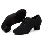 Ladina tantsukingad naistele Tango Salsa Moodne seltskonnatantsukingad &Otilde;petaja Oxfordi tossud Elegantsed naiste kingad 38 black