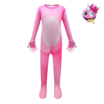 Roblox Rainbow Friends Jumpsuit Kost&uuml;&uuml;m Lastele T&auml;iuslik Koolietendusteks Ja Rollim&auml;nguks 160cm roosa