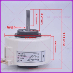 Chigo konditsioneeri mootori ventilaatori osad YDK-30-4 AC220v 30W jaoks