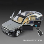 1:24 Pick-up S680 Mudel M&auml;nguasjad Sulamist Valatud Auto Esiratta Roolimine Uksed Avatavad Heli Valgus T&otilde;mba Tagasi S&otilde;iduk Poisi J&otilde;ulukink blue