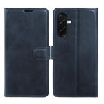 Kvaliteetne vasikanahast klapp&uuml;mbris Samsung Galaxy A17 A16 A55 A36 A26 M55 C55 A05s A27 M36 A54 A06 A07 4G A35 A37 A57 Telefonikott Galaxy A17 sinine