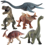 Suur Brachiosaurus Dinosaurus Kuju Simulatsioonimudel, Tehase originaalvaru Realistlik Dinosaurusm&auml;nguasi Kingitus Lastele Spinosaurus yellow 120g volume 0.3