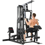 J&otilde;usaali rack koos lat pulldowni ja liblikasanga, 65kg raskused, tross kuni 120kg 162 x 162 x 210 cm must