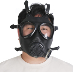 FMJ05 t&auml;isn&auml;oga gaasimask filtriga keemilise, v&auml;rvipihustuse, suitsu ja kiirguse kaitseks. black