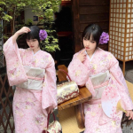 Jaapani Uus T&auml;iustatud Traditsiooniline Formaalne Kimono Retro Jumalanna T&uuml;druk Yukata Foto Jaapani Fotograafia Foto R&otilde;ivad One size fits all black