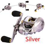 Baitcasting kalastusrull Ultra Smooth 6,3:1 &uuml;lekandearv 11 + 1 varjestatud kuullaagrid, p&uuml;&uuml;girullid Left Hand h&otilde;be