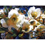 5D DIY Teemantmaaling Orhideed Teemanttikandid Mosaiik Ristpistes Rhinestone Decor 20X30CM