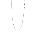 Les Tr&eacute;sors De Lily [K9300] - Collier Argent 'Fl&egrave;che de Cupidon' argent&eacute; (rhodi&eacute;) - 17x4 mm h&otilde;be