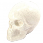Les Tr&eacute;sors De Lily [Q8834] &ndash; Elevandiluust mosaiikkujuke &bdquo;Skull&rdquo; &ndash; 19x11. 5x15 cm beež