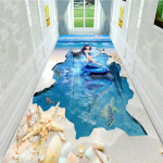 3D koridori vaip Kodu/kontori vaip Magamistoa vaip Sissep&auml;&auml;s/Esik uksemati ala Vaip elutuba 180cm*100cm