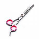 6-tollised professionaalsed teravad k&auml;&auml;rid lemmikloomade koerte hooldamiseks roostevabast terasest k&auml;&auml;ridega lemmikloomade koerte kasside juuksel&otilde;ikur 6 Inch