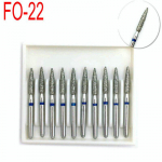 1 kast Dental Diamond Burs Drill Medium FG 1,6mm for High Speed ​​Handpiece Turbine Hambalabori instrument hambaarstit&ouml;&ouml;riist FO-22