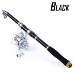 Sougayilangi teleskoop&otilde;ngede rullide komplekt koos spinningurulliga magevee &otilde;uep&uuml;&uuml;gitarvete komplektid kalas&otilde;brale 1.8M&1000 Series must