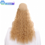 S&uuml;nteetilised sirged juuksepikendused ilma klambrita naturaalses varjatud salajases valejuukset&uuml;kis kiud s&uuml;nteetilised lainelised juuksed