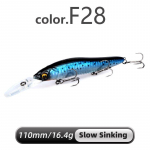 MEREDITH Minnow Voobleriga kalap&uuml;&uuml;gi landid 110 mm kunstlik k&otilde;va s&ouml;&ouml;t S&uuml;gavus 0-3 m s&ouml;&ouml;t Jerk Bass Pike Baits Aeglane uppumine v&otilde;i h&otilde;ljumine