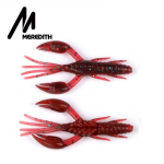 MEREDITH 50mm 65mm 80mm DoliveCraw kalap&uuml;&uuml;gi landid Craws krevetid Pehme peibutis p&uuml;&uuml;gis&ouml;&ouml;t Vooblerid Bass landid pehme silikoon 65mm 10pcs
