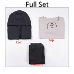 Anime Attack on Titan Cosplay Jaeger Eren Cosplay kost&uuml;&uuml;m Viimase hooaja vormiriietus must mantel Anime naised mehed Halloweeni karneval XS&Attack on Titan