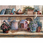 5D t&auml;ispuurimise &uuml;mmargune teemantmaalimismaja Teemantmosaiikide komplektid K&auml;sitsi valmistatud hobikividest kunst maastik seinakaunistus kingitus Full Round 15x20CM