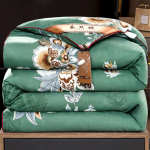 Paksendatud siidist tekk Hiina klassikaline tippklassi tekk Pehme ja mugav Four Seasons tekk Queen-2.5kg