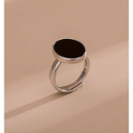 ANENJERY lihtne mood, must tilkglasuur, ovaalse kujuga lahtine s&otilde;rmus naistele peoehted, kingitused 1 tk Resizable