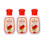 Rutz juukse&scaron;ampooni komplekt (3 x 100 ml), Rootz ravimtaimede &scaron;ampoonikomplekt, Rajah Ayurveda 3 x 100 ml