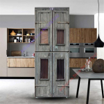 3D puidust kleebis k&uuml;lmiku vin&uuml;&uuml;lk&uuml;lmiku kleebisega uksekate T&auml;ielik isekleepuv tapeet s&uuml;gavk&uuml;lmiku dekoratiivkile kohandatud kleebis 60x180cm(1pcs)