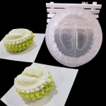 Uus Duriani silikoonvorm isetegemisel Creative Cake Mousse j&auml;&auml;tisevorm