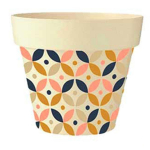 Les Tr&eacute;sors De Lily [Q6422] &ndash; bambusest istutusmasin 'Boho' beež roosa pruun sinine - 10. 5x9. 5 cm Heleroosa