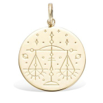 Les Tr&eacute;sors De Lily [R4171] - kullatud ripats  Libra  - 20 mm kuld