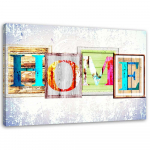 Feeby l&otilde;uenditr&uuml;kk, tellistest kodukiri 60x40 mitmev&auml;rviline