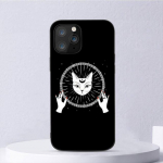 N&otilde;ia ja kassi telefoni&uuml;mbris iPhone'ile 11 12 Mini 13 14 Pro Xs Max X 8 7 6s Plus 5 Se Xr Shell iPhone12mini
