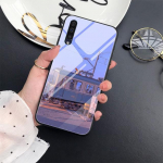 Natural Scenery Fundas &uuml;mbris Samsung Galaxy A71 A72 A70 A73 A53 A13 5g A03 A22 A21s A03 Core A42 A52 luksusliku klaaskatte Coque jaoks For Samsung A01 Core