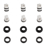 Tihendi&otilde;li tagasil&ouml;&ouml;giklappide remondikomplekt 220 V majapidamises kasutatavale k&otilde;rgsurvepumbale Kodumajapidamises kasutatavate autopesuri pumba remonditarvikute jaoks 4