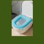Vahust silikoonist WC-istme kate WC-istme veekindel pestav WC-istme kate sinine