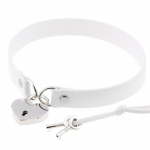 Choker krae kaelakee avatav armuke s&uuml;damelukk v&otilde;ti tabalukk v&otilde;lusid PU nahast punk gooti Lolita krae kaelakeed gooti ehted s&otilde;brap&auml;eva paar