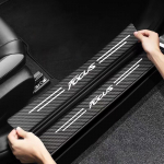 4tk auto uksel&auml;vi s&uuml;sinikkiust plaadi kleebised Ford Focus MK2 MK3 MK4 2 3 auto sisemuskleebised 4pcs for Focus Red