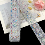 Isetehtud k&auml;sitsi valmistatud materjalid 1 tk 4,5 jardi uus litrid tikandid pits v&ouml;&ouml;tkood pitskardin Kodutekstiil Minority Style Aksessuaarid Pits 5cm/4.5 yards