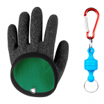 1 tk Kasulik Kiire kuivamine K&otilde;rge elastsusega P&uuml;&uuml;gi kala kindad Tekstuuriga k&auml;epidemega peopesa kindad &otilde;ues kalap&uuml;&uuml;k One Size Left Hand must
