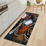 Moodne elutuba vaip K&ouml;&ouml;gimatt Maitsestusmuster Kodu Sissep&auml;&auml;s Uksematt Magamistuba Voodikaunistused Vaip Esik R&otilde;du Libisemisvastane P&otilde;randamatt 100x150cm