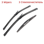 3 TK klaasipuhasti harjad Chevrolet Tahoe MK3 jaoks 2007-2013 22  22  12  Fit esiklaasile tuuleklaasile aknaharjad l&otilde;ikurite tarvikud 2010 2011 2012