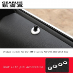 Car-styling Door Lift door pin decoration covers Interior Bolt circle trim sequins decals For BMW 3 series F30 E90 For BMW F30