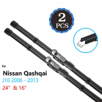 jaoks Nissan Qashqai J10 J11 2006~2017 Esipuhastite harjad Autotarvikud Klaasipesu 2007 2008 2009 2010 2013 2014 2015 2006-2013 j10
