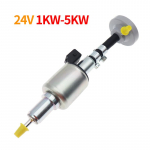 12V/24V k&uuml;tusepump 1kw-5kw autodiiselk&uuml;ttekeha jaoks. Autonoomne k&uuml;tteseade koos siibriga t&auml;pse vooluhulgaga Webasto Eberspacheri k&uuml;tteseadmetele
