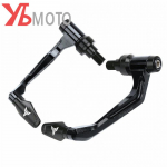 YAMAHA MT07 MT 07 09 MT-125 XSR TRACER MT09 SP XJR1300 TMAX Tarvikud Juhtraua K&auml;epidemed Kaitse Piduri Siduri Hoovad must