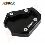 Mootorratta tarvikud Benelli TRK 702 TRK 702X TRK702 TRK702X 2022 2023 tugijala k&uuml;ljealuse pikenduspadja tugi TRK LOGO Black