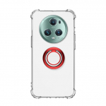 R&otilde;ngasaluse l&auml;bipaistev &uuml;mbris Huawei Honor Magic 5 Pro Lite'i hoidiku kinnitusklambriga p&otilde;rutuskindlad &uuml;mbrised Honor Magic 4 l&auml;bipaistvast pehmest silikoonist telefoni tagakaas For Honor V40Lite punane