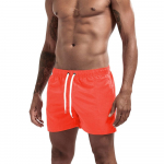 Meeste ujumisp&uuml;ksid Fit Sexy Swimwear Beach Sport l&uuml;hikesed p&uuml;ksid M oranž